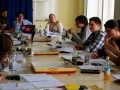 Fleissig beim Anträge besprechen